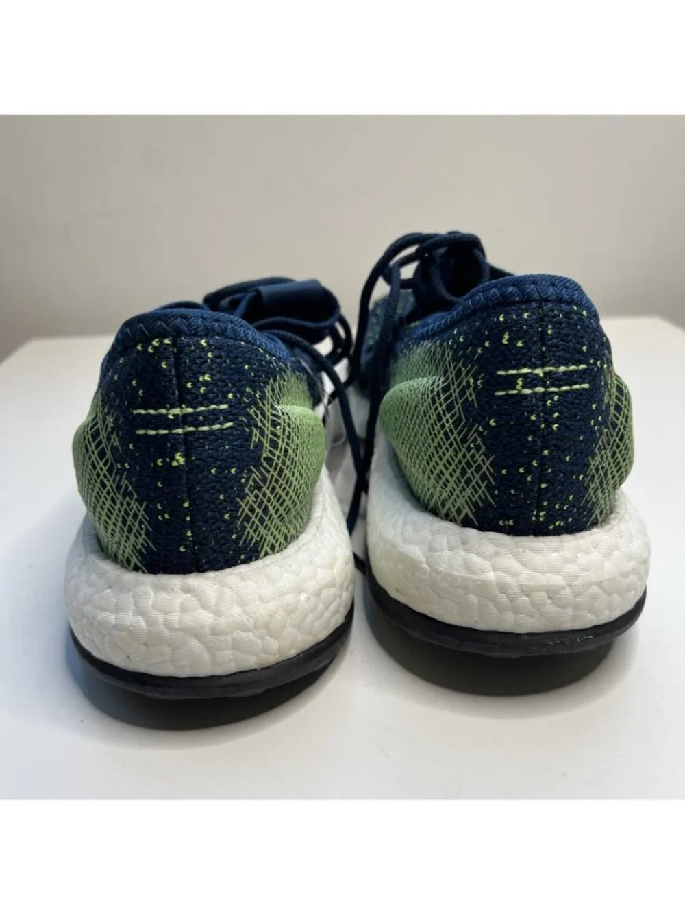 adidas PureBoost Legend Marine Knit Running Shoe B37776 Mens 13 New